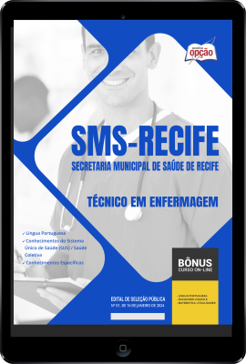 Apostila SMS Recife em PDF - Técnico de Enfermagem 2024