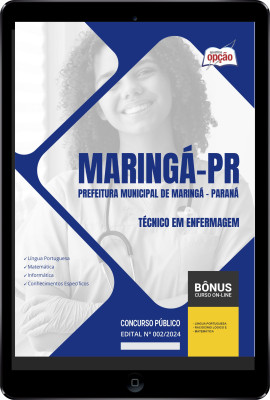 Apostila Prefeitura de Maringá - PR em PDF - Técnico em Enfermagem 2024