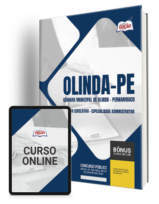 Apostila Câmara de Olinda - PE 2024 - Técnico Legislativo - Especialidade: Administrativa