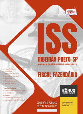 Apostila ISS Ribeirão Preto - SP 2024 - Fiscal Fazendário