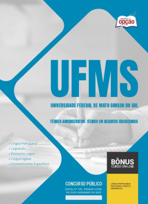 Apostila UFMS 2024 - Técnico-Administrativo: Técnico em Assuntos Educacionais