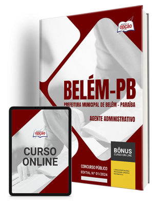 Apostila Prefeitura de Belém - PB 2024 - Agente Administrativo