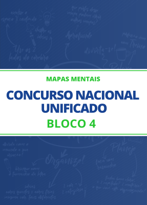 150 Mapas Mentais para Concurso Nacional Unificado - Bloco 4 (PDF)