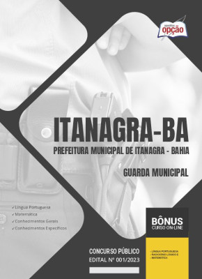 Apostila Prefeitura de Itanagra - BA  - Guarda Municipal