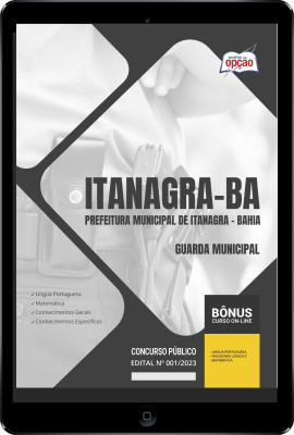 Apostila Prefeitura de Itanagra - BA em PDF - Guarda Municipal 2024