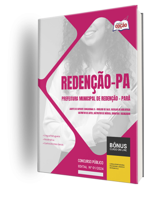 Apostila Prefeitura de Redenção - PA 2024 - Agente de Suporte Educacional II