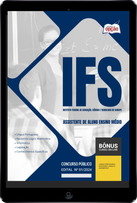 Apostila IFS em PDF - Assistente de Aluno Ensino Médio 2024