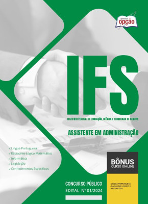 Apostila IFS 2024 - Assistente em Administração