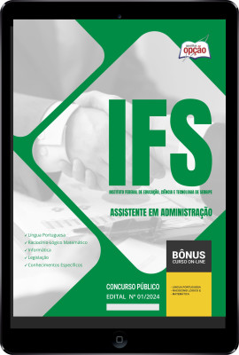 Apostila IFS em PDF - Assistente em Administração 2024
