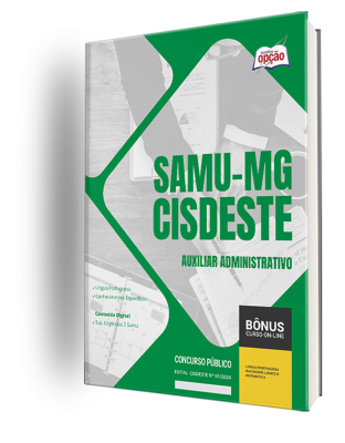 Apostila SAMU-MG (CISDESTE) 2024 - Auxiliar Administrativo