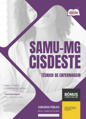 Apostila SAMU-MG (CISDESTE) 2024 - Técnico de Enfermagem