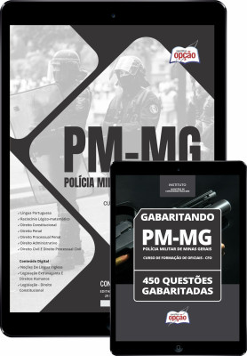 Combo Digital PM-MG - Curso de Formação de Oficiais - CFO