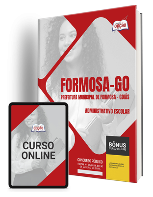 Apostila Prefeitura de Formosa - GO 2024 - Administrativo Escolar