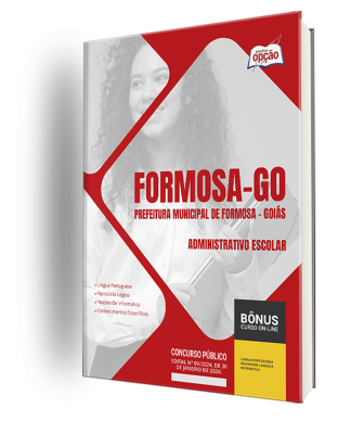 Apostila Prefeitura de Formosa - GO 2024 - Administrativo Escolar