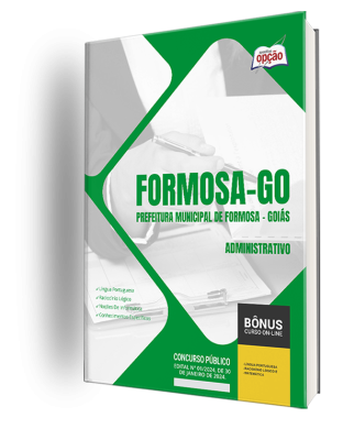 Apostila Prefeitura de Formosa - GO  - Administrativo