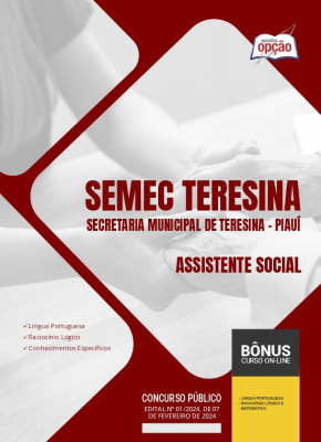 Apostila SEMEC Teresina - PI 2024 - Assistente Social