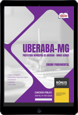 Apostila Prefeitura de Uberaba - MG em PDF - Ensino Fundamental 2024