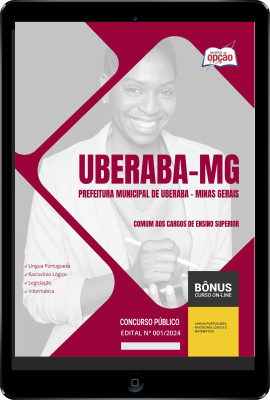 Apostila Prefeitura de Uberaba - MG em PDF  - Comum aos Cargos de Ensino Superior