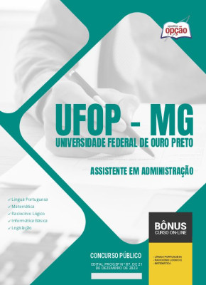 Apostila UFOP 2024 - Assistente em Administração