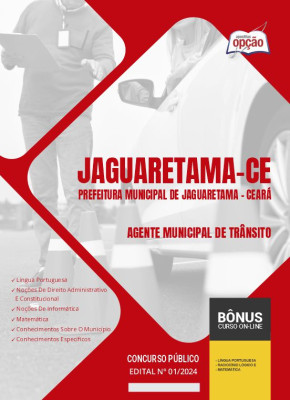 Apostila Prefeitura de Jaguaretama - CE 2024 - Agente Municipal de Trânsito