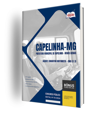 Apostila Prefeitura de Capelinha - MG 2024 - Agente Condutor Motorista - CNH C e D