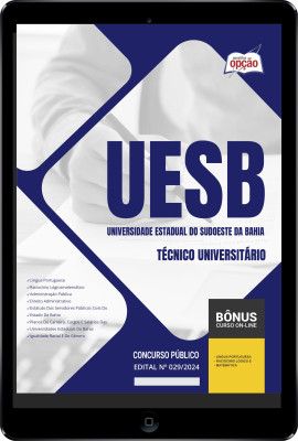 Apostila UESB em PDF - Técnico Universitário 2024