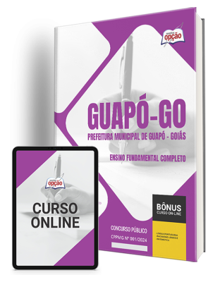 Apostila Prefeitura de Guapó - GO 2024 - Ensino Fundamental Completo