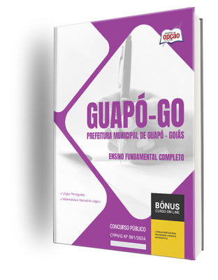 Apostila Prefeitura de Guapó - GO 2024 - Ensino Fundamental Completo