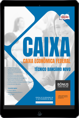 Apostila CAIXA em PDF - Técnico Bancário Novo 