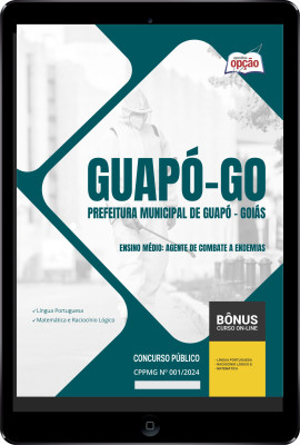 Apostila Prefeitura de Guapó - GO em PDF - Ensino Médio 2024