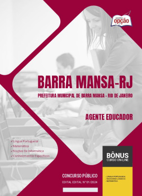 Apostila Prefeitura de Barra Mansa - RJ 2024 - Agente Educador