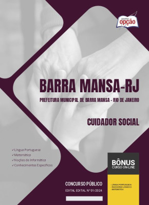 Apostila Prefeitura de Barra Mansa - RJ 2024 - Cuidador Social