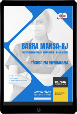 Apostila Prefeitura de Barra Mansa - RJ em PDF - Técnico em Enfermagem 2024