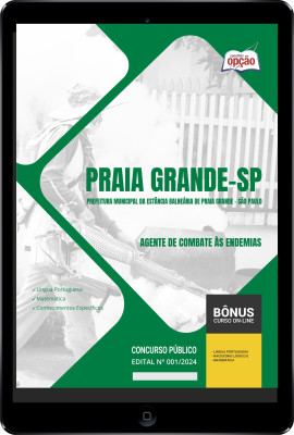 Apostila Prefeitura de Praia Grande - SP em PDF - Agente de Combate às Endemias 2024