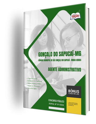 Apostila Câmara de São Gonçalo do Sapucaí - MG  - Agente Administrativo