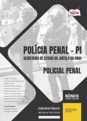 Apostila Polícia Penal - PI 2024 - Policial Penal