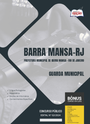 Apostila Prefeitura de Barra Mansa - RJ 2024 - Guarda Municipal