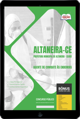 Apostila Prefeitura de Altaneira - CE em PDF - Agente de Combate às Endemias 2024