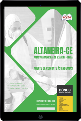 Apostila Prefeitura de Altaneira - CE em PDF - Agente de Combate às Endemias 