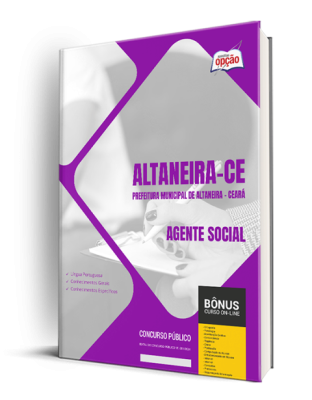 Apostila Prefeitura de Altaneira - CE 2024 - Agente Social