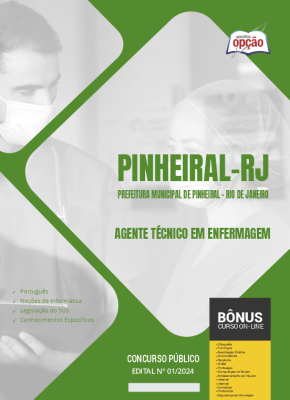 Apostila Prefeitura de Pinheiral - RJ 2024 - Agente Técnico em Enfermagem
