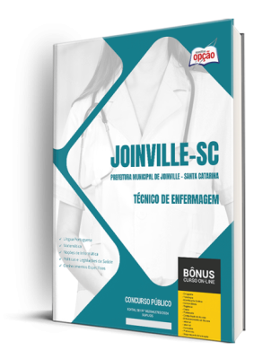 Apostila Prefeitura de Joinville - SC 2024 - Técnico de Enfermagem