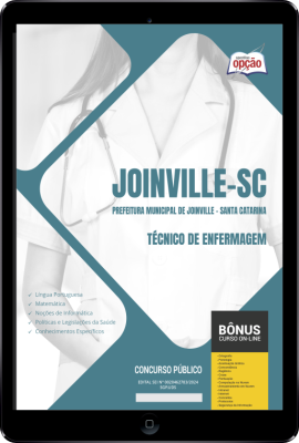 Apostila Prefeitura de Joinville - SC em PDF - Técnico de Enfermagem 