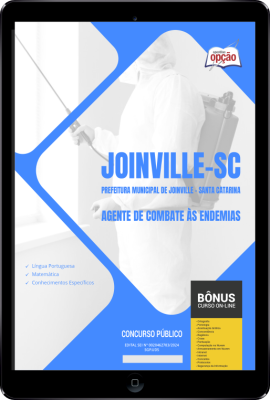 Apostila Prefeitura de Joinville - SC em PDF - Agente de Combate às Endemias 2024