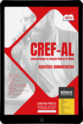 Apostila CREF-AL em PDF - Assistente Administrativo 