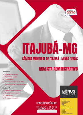 Apostila Câmara de Itajubá - MG 2024 - Analista Administrativo