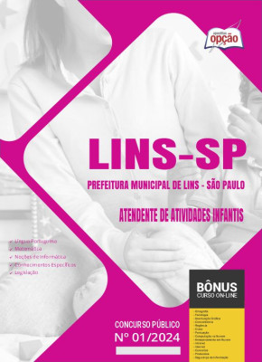 Apostila Prefeitura de Lins - SP em PDF - Atendente de Atividades Infantis 