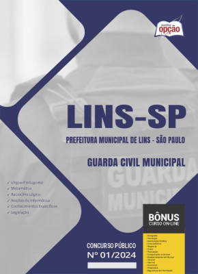 Apostila Prefeitura de Lins - SP em PDF - Guarda Civil Municipal 