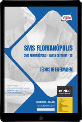 Apostila SMS Florianópolis - SC em PDF - Técnico de Enfermagem 2024