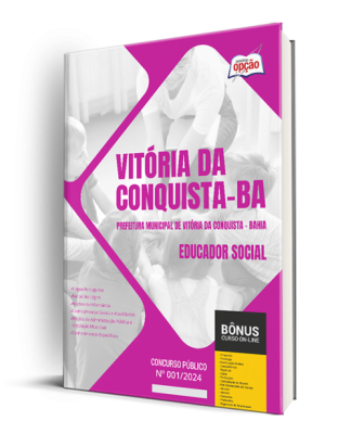 Apostila Prefeitura de Vitória da Conquista - BA 2024 - Educador Social